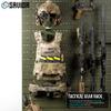 Savior Equipment Wall Rack System H.A.B Attachment Tactical Gear Wall Mount Organizer, Military Helmet Vest Belt Display Rack Plate Carrier Hanger, Heavy-Duty Steel Construction Hold Up to 80 lbs view 2