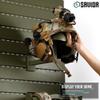 Savior Equipment Wall Rack System H.A.B Attachment Tactical Gear Wall Mount Organizer, Military Helmet Vest Belt Display Rack Plate Carrier Hanger, Heavy-Duty Steel Construction Hold Up to 80 lbs view 3