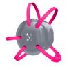 Great Call Athletics | Wrestling Classic Headgear | Earguard Adult Grappling Head Gear | Adjustable Ear Guards Pink Straps (Silver w/ Pink Straps)