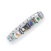 2CUTECHARMZ Full 18 Charm Italian Charm Bracelet, Complete charm bracelet with unique designs! 6.9 inches long, interchangeable charms view 1