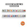 2CUTECHARMZ Full 18 Charm Italian Charm Bracelet, Complete charm bracelet with unique designs! 6.9 inches long, interchangeable charms view 4