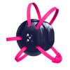 Great Call Athletics | Wrestling Classic Headgear | Earguard Adult Grappling Head Gear | Adjustable Ear Guards Pink Straps (Navy w/ Pink Straps) view 1