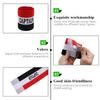 Qimoo 4Pcs Black Red Youth Captain Armband for Soccer Training, Adults & Youths Arm Band Elastic Captain Armbands Adjustable Soccer Basketball Player Captain Arm Band view 3