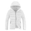 Maiyifu-GJ Men's Hooded Warm Winter Jackets Waterproof Snow Ski Full Zipper Coats Puffer Outwears With Removable Hood (4X-Large,White) view 1