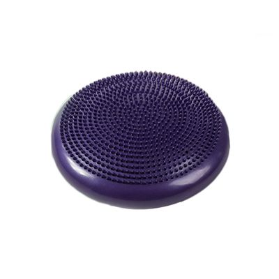 BESPORTBLE Inflatable Wobble Cushion Extra Thick Core Balance Disc for Core Strength Back Pain Relief and Improved Posture Ergonomic Sensory Seat Cushion Purple
