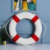 Momotata 20 Inch Pool Safety Life Preserver Ring Buoy for Pool, Swimming Swim Foam Ring Pool Buoy Pool Safety Throw Rings with 98.4FT Water Floating Lifesaving Rope (Red w/98.4FT Rope) view 4