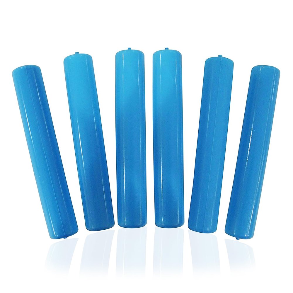 Polar Ice Sticks Refreezable Blue Water Bottle Cooling 6 Pack Sticks