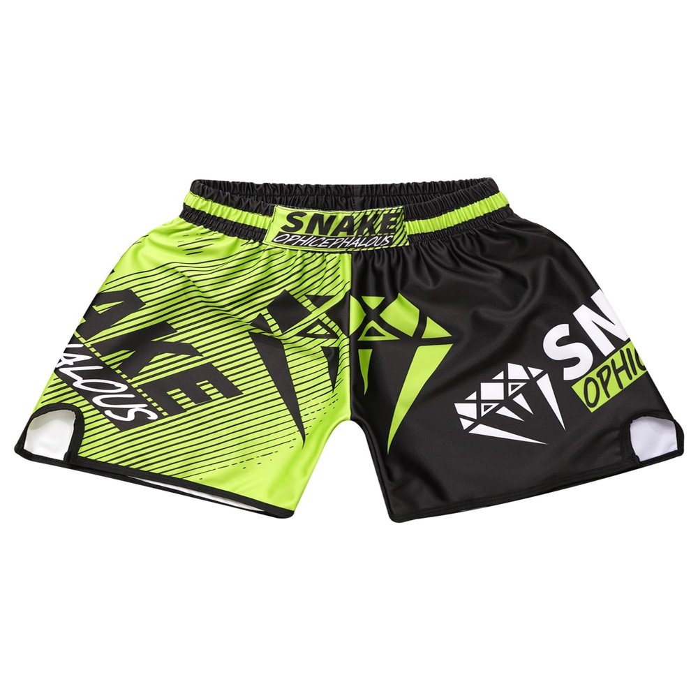 TiaoBug Kids Boys Muay Thai Shorts Boxing Kickboxing MMA Training Trunk Satin Fight BJJ Grappling Shorts Bottoms L 13-14 Years