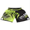 TiaoBug Kids Boys Muay Thai Shorts Boxing Kickboxing MMA Training Trunk Satin Fight BJJ Grappling Shorts Bottoms L 13-14 Years view 1