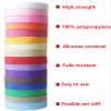 1 inch Webbing Ribbon-Ivory White Durable Polypropylene Webbing Straps with Buckles,20 Yards for Tie-Downs, Camping, Climbing, Backpack Bags, DIY Crafts, Lawn Chair Replacement, and Seat Belts view 3
