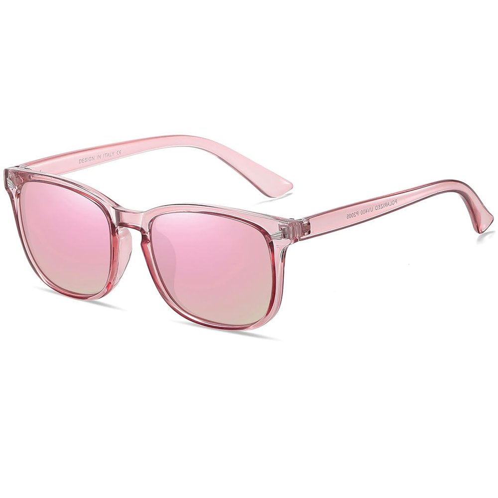 DUSHINE Polarized Sunglasses for Women Classic Retro Style UV400 Protection