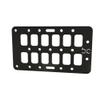 BOBBERCYCLE Compatible with Multi-FIT Tactical Rigid MOLLE Panel Ammo Can Mount (Powder Coated) view 4