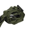 Outdoor Hanging Rope Camping Lanyard Hanger Adjustable Campsite Storage Strap with Hooks for Hiking Picnic Backpacking Travel, Green view 2