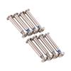 8Pcs/Set Inline Skate Screws, Replacement 6MM Skate Shoes Wheel Axles Sturdy Skating Blades Skate Shoes Spacer Roller Skate Accessories view 1