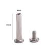 8Pcs/Set Inline Skate Screws, Replacement 6MM Skate Shoes Wheel Axles Sturdy Skating Blades Skate Shoes Spacer Roller Skate Accessories view 2
