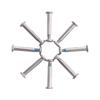 8Pcs/Set Inline Skate Screws, Replacement 6MM Skate Shoes Wheel Axles Sturdy Skating Blades Skate Shoes Spacer Roller Skate Accessories view 4