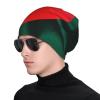 Bangladesh Flag Beanie Skull Cap Warm Knit Slouchy Hat for Women Men Black view 3