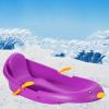 Children's Snowboard Sledge, Thickened Wear-Resistant Sledge, Adult Sledge with Backrest, Winter Snow Sleds view 1