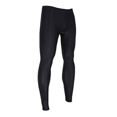 Legou Men's Zip-Up Wetsuit Surfing Sun Protection Snorkeling Free Matching Set Black Pants M