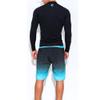 Legou Men's Zip-Up Wetsuit Surfing Sun Protection Snorkeling Free Matching Set Black Pants M view 3