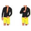 Legou Men's Zip-Up Wetsuit Surfing Sun Protection Snorkeling Free Matching Set Black Pants M view 4