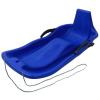Winter Tandem Sledges, Plastic High Back Sledges, Children's Sledges, Sledges with Brakes and Pull Ropes view 1