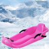 Two-Handle Children's Sledges, Two-Person Padded Sledges, Frost-Resistant and Wear-Resistant Sledges, Sledges with Backrests view 1