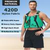 Owntop Swim Jacket Adults, Adjustable Safety Straps, Kayak Swim Vest, Mens Womens Swim Vest for Fishing, Boating, SUP (Green, M/L) view 2
