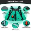 Owntop Swim Jacket Adults, Adjustable Safety Straps, Kayak Swim Vest, Mens Womens Swim Vest for Fishing, Boating, SUP (Green, M/L) view 3
