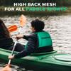 Owntop Swim Jacket Adults, Adjustable Safety Straps, Kayak Swim Vest, Mens Womens Swim Vest for Fishing, Boating, SUP (Green, M/L) view 4