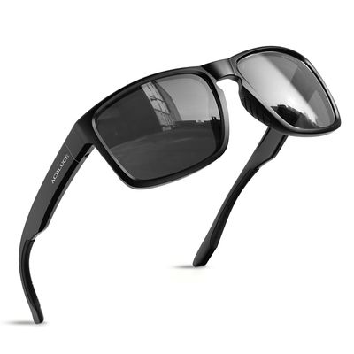 ACBLUCE Polarized Sunglasses for Men Women Sport Driving Fishing Baseball Cycling Running Black Fashion uv protection Glasses
