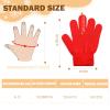 ONESING 12 Pairs Multicolor Kids Winter Gloves - Warm Knitted Bulk for Girls & Boys, Ages 6-12 view 3