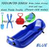Double Handle Children's Sled, Double Thickened Sled, Anti-Freeze and Wear-Resistant Sled, Sled with Pull Rope view 2