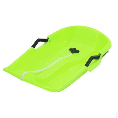 Winter Snow Sledges, Thick Wear-Resistant Sledges, Children's Sledges, Sledges with Brakes and Pull Ropes