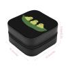 Chick Peas Jewelry Storage Case Leather Jewelry Holder Organizer Travel Jewellery Box Gift for Women view 2