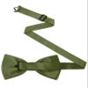 JEMYGINS Olive Green Pre-tied Bow Tie Adjustable Bowtie for Men(22) view 3