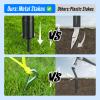 Outdoor Volleyball Net for Backyard, 32FT Anti-Sag Net with Steel Poles view 2