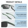 ACBLUCE Polarized Sunglasses for Men Women Youth Teen Sport Driving Fishing Baseball Cycling Running TR90 Unbreakable Frame view 4
