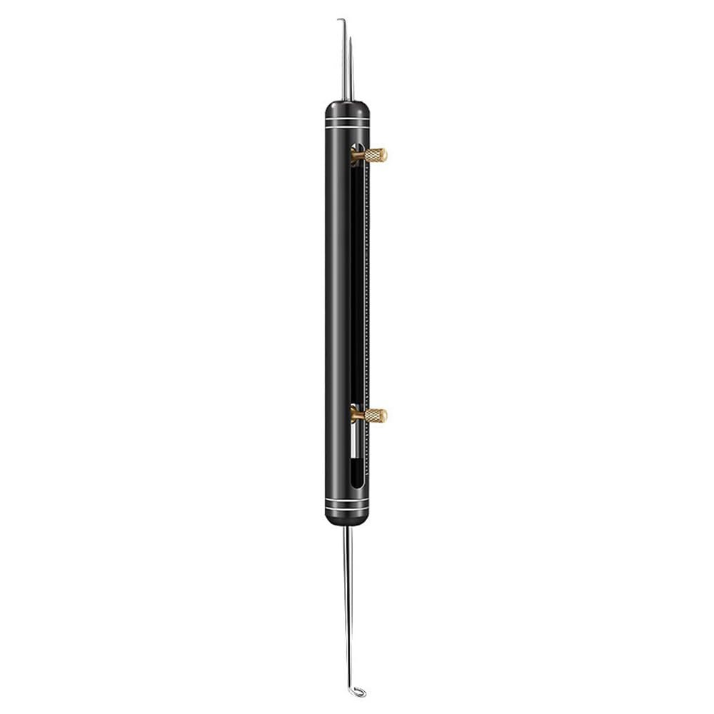 BE-TOOL Fishing Hook Quick Removal Descending Device, Security Extractor Fishhook Disconnect Removal Tool (Black)
