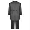 Hularka Toddler Baby Boys Jacquard Gentleman 5-Piece Suits Formal Tuxedo Dress Sets Wedding Christening Outfits Black 2-3 Years view 2