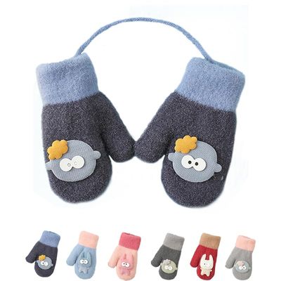 Baby Knit Mittens Baby Winter Mittens Toddler Snow Gloves Infant Gloves Kids Knit Gloves Toddler Boy Girls Mittens