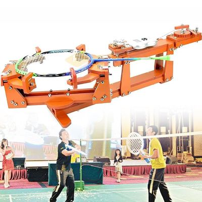 NYMFEA Badminton Racket String Machine, Manual String Machine Winch Type Badminton Racket Threading Machine with Digital Display,Wire Restring Tools for Tennis Racket