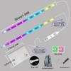 2 Strip 50CM Electric LED Bicycle Scooter Lights Night Cycling Colorful Lamp Waterproof Safety Skateboard Scooter Lights view 2