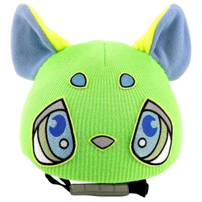 Rolamumu Cute Animal Ski Helmet CoverFun Outdoor Half Helmet Decorative HatSports Helmet Covers - Cycling, Skiing, Paragliding, r, Winter, Sports Accessories (Color : F)