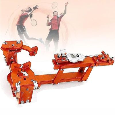 NYMFEA Badminton Racket String Machine, Racket Stringing Machine, 6-Point Fixed 60lb Badminton String Machine/Digital Display, Squash, Tennis or Badminton Rackets