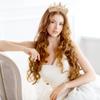 Gold Crown for Women Crystal Princess Tiaras Rhinestone Queen Headband Wedding Bridal Hair Accessories Birthday Prom Pageant Party Coming of Age Ceremony Photo Props view 3