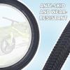 BALINGE 16 Bike tire 2 Pack 16 x 2.125 16 in 16 Bike tire Folding Replacement Tires Fits Most Kids Bikes,BMX Tires 16 inch,Black - 2 Tires view 3