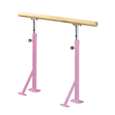Ballet Barres Free-Standing, Portable Ballet Bar Dancing Stretching Barre for Home Dance Barre Fitness Gymnastics Ballet Pole (Color : Pink, Size : 1.5 m) (Pink 1 m) (Pink 1 m)