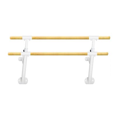 Ballet Barre Bar Ballet Bar Double Fixed Ballet Barre Heavy Duty Dancing Stretching Ballet for Home Dance Barre Fitness Ballet Bar for Kids (Pink 1.5M) (White 1.5M)