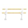 Ballet Barre Bar Ballet Bar Double Fixed Ballet Barre Heavy Duty Dancing Stretching Ballet for Home Dance Barre Fitness Ballet Bar for Kids (Pink 1.5M) (White 1.5M) view 1